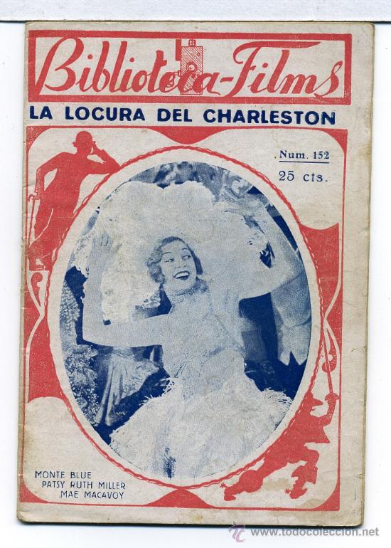 Cin&eacute;ma: LA LOCURA DEL CHARLESTON, con Monte Blue. NOVELILLA.