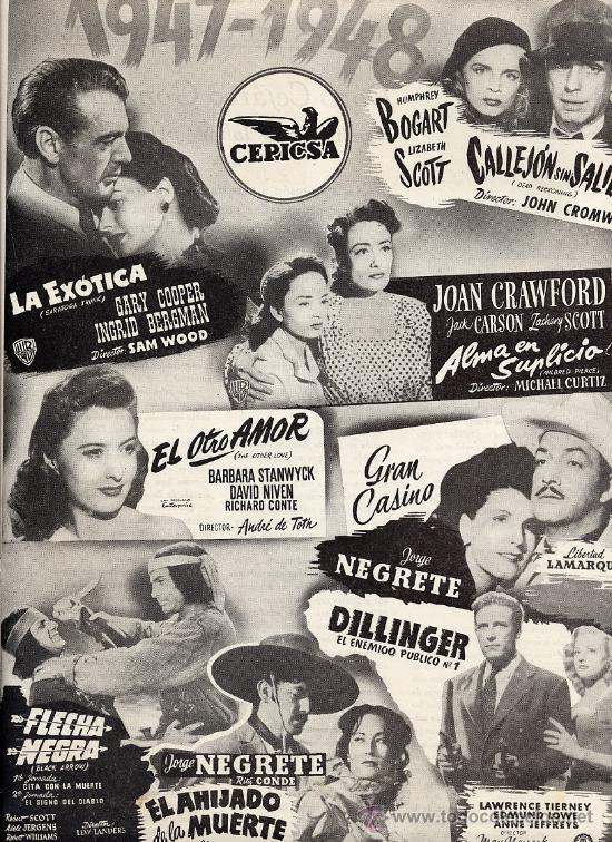 Kino: PELICULAS 1947-48 HOJA REVISTA