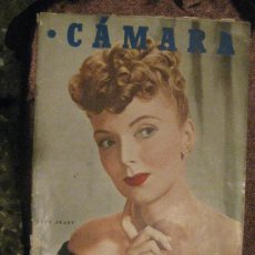 Cine: REVISTA DE CINE CÁMARA. Nº 114.1-10-1947. IMPERIO ARGENTINA FILMA EN ESPAÑA,MYRNA LOY,IDA LUPINO,...