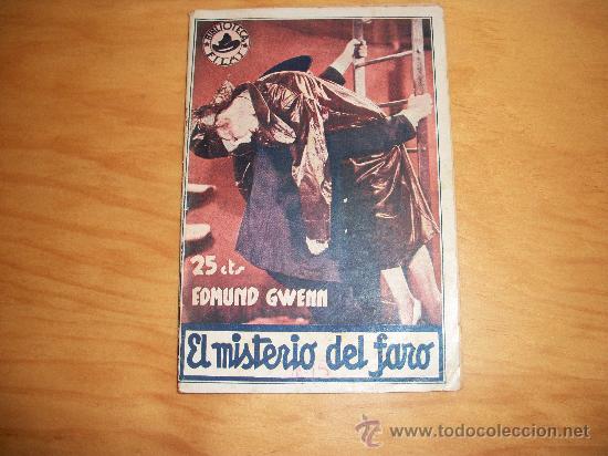 Cine: BIBLIOTECA FILMS N&ordm; 627 EDMUND GWENN EN EL MISTERIO DEL FARO  EDITORIAL ALAS 1933