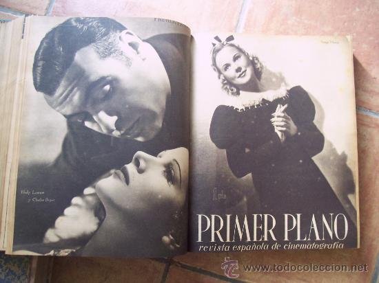 Cin&eacute;ma: PRIMER PLANO - REVISTA ESPA&Ntilde;OLA DE CINEMATOGRAF&Iacute;A - 1942 - A&Ntilde;O COMPLETO