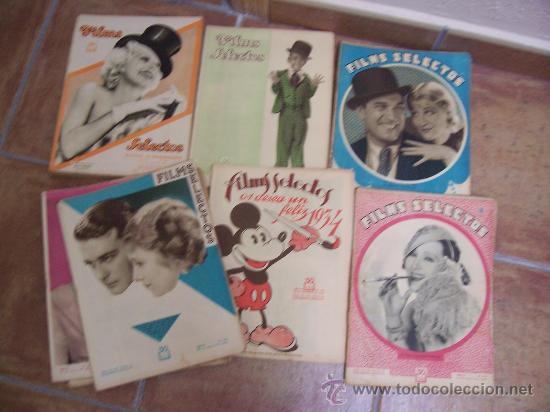 Cine: FILMS SELECTOS - 1933 - A&Ntilde;O COMPLETO - Foto 1