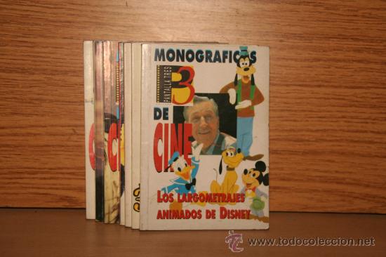Cinema: LOTE COMPLETO MONOGR&Aacute;FICOS DE PANTALLA 3