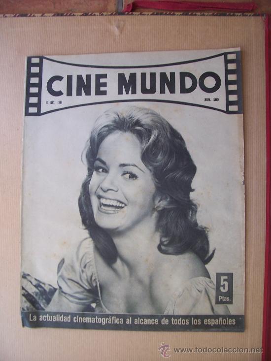 Cinema: CINE MUNDO - N&ordm; 500 - ACTUALIDAD CINEMATOGR&Aacute;FICA MUNDIAL - 1961