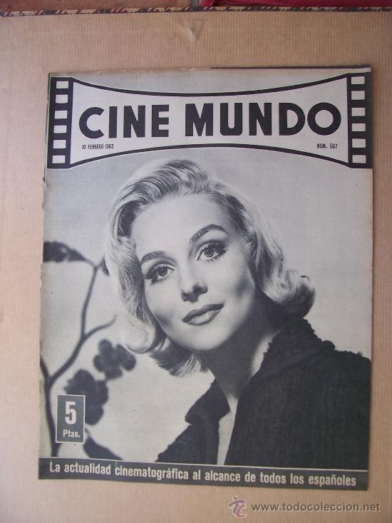 Cinema: CINE MUNDO - N&ordm; 507 - ACTUALIDAD CINEMATOGR&Aacute;FICA MUNDIAL - 1962
