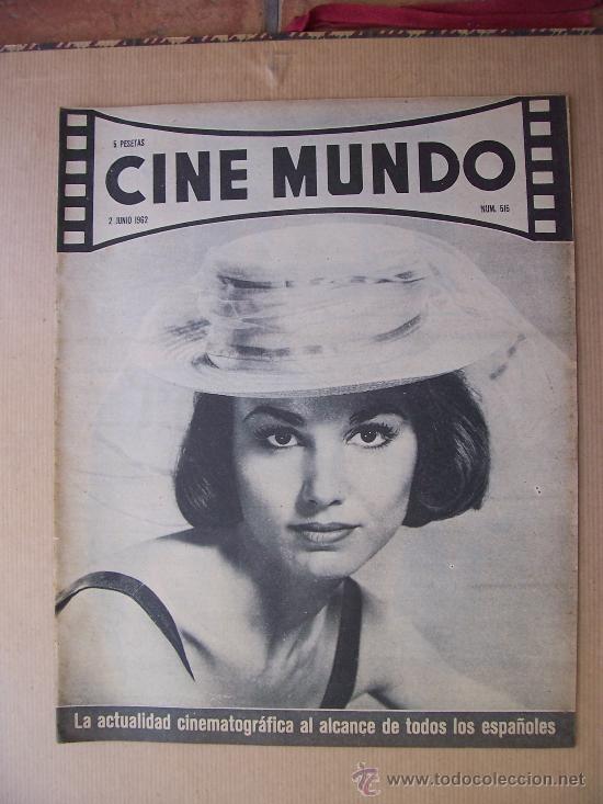 Cinema: CINE MUNDO - N&ordm; 515 - ACTUALIDAD CINEMATOGR&Aacute;FICA MUNDIAL - 1962