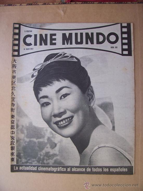 Cinema: CINE MUNDO - N&ordm; 518 - ACTUALIDAD CINEMATOGR&Aacute;FICA MUNDIAL - 1962