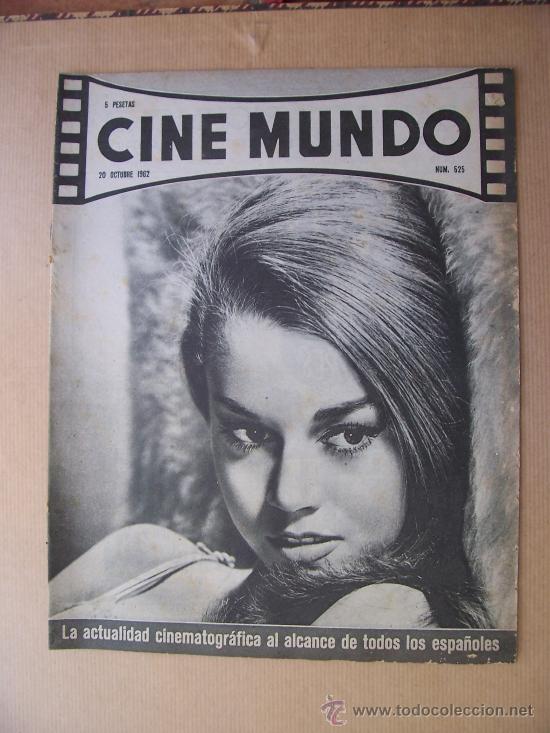 Cinema: CINE MUNDO - N&ordm; 525 - ACTUALIDAD CINEMATOGR&Aacute;FICA MUNDIAL - 1962