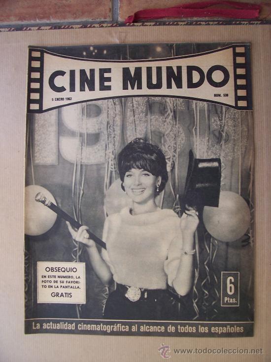 Cinema: CINE MUNDO - N&ordm; 530 - ACTUALIDAD CINEMATOGR&Aacute;FICA MUNDIAL - 1963