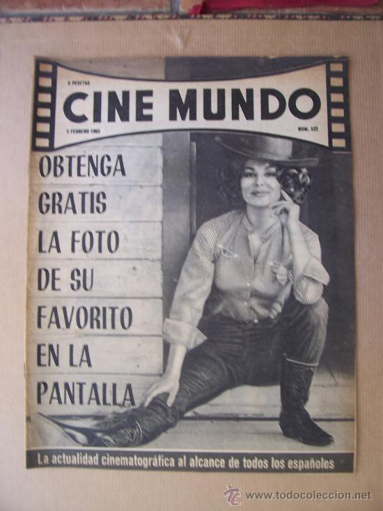 Cinema: CINE MUNDO - N&ordm; 532 - ACTUALIDAD CINEMATOGR&Aacute;FICA MUNDIAL - 1963