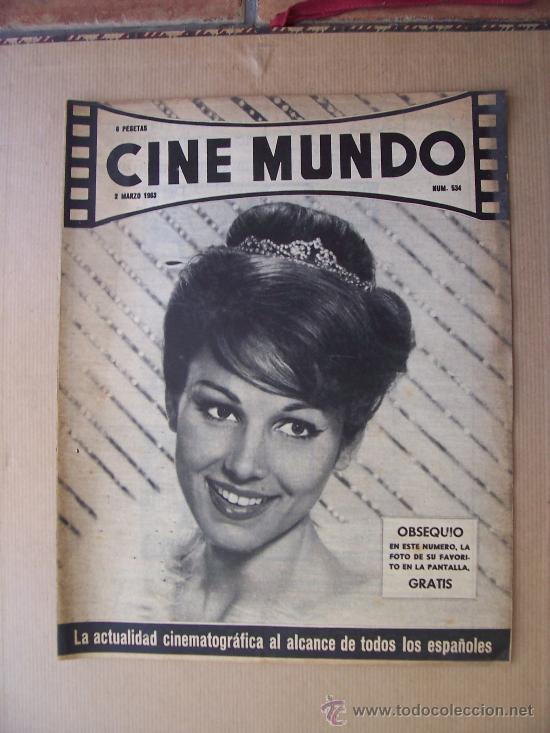 Cinema: CINE MUNDO - N&ordm; 534 - ACTUALIDAD CINEMATOGR&Aacute;FICA MUNDIAL - 1963