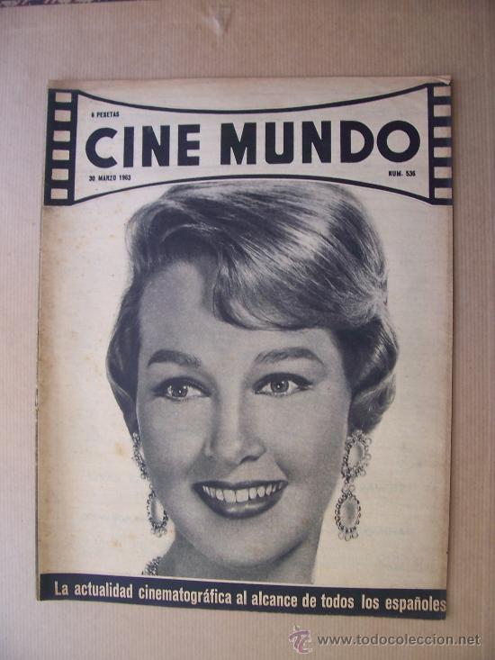 Cinema: CINE MUNDO - N&ordm; 536 - ACTUALIDAD CINEMATOGR&Aacute;FICA MUNDIAL - 1963