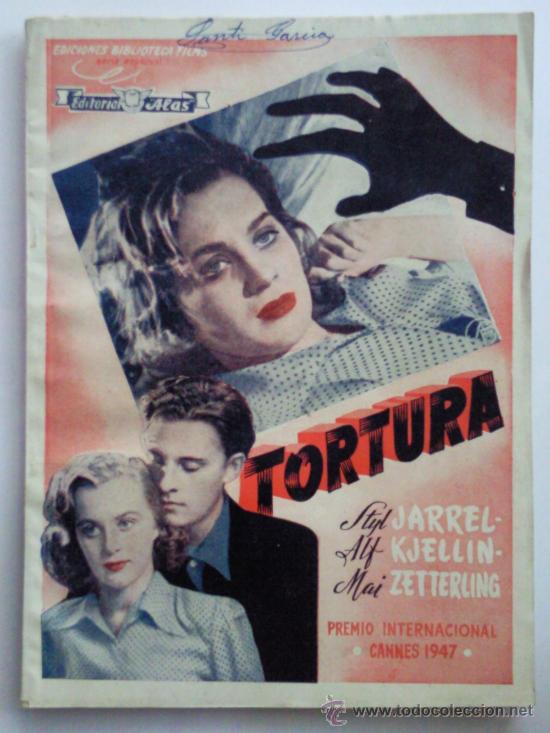 Cin&eacute;ma: EDICIONES BIBLIOTECA FILMS ,- SERIE ESPECIAL 125 ,- TORTURA ,- EDITORIAL ALAS