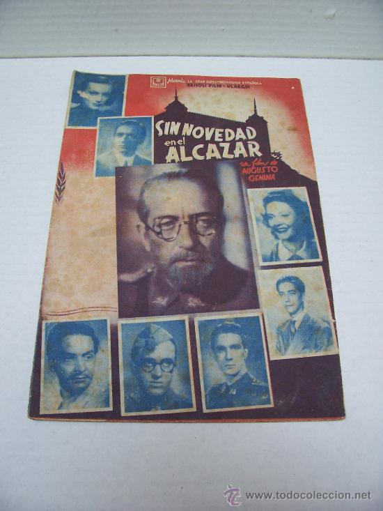 Cinema: CINE - SIN NOVEDAD EN EL ALCAZAR - DESPLEGABLE U FILMS