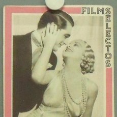 Cine: ON04 CARY GRANT GENEVIEVE TOBIN REVISTA ESPAÑOLA FILMS SELECTOS SEPTIEMBRE 1934
