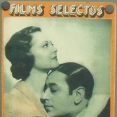 Cine: ON07 SYLVIA SIDNEY GEORGE RAFT REVISTA ESPAÑOLA FILMS SELECTOS MAYO 1934
