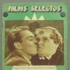 Cine: ON08 RICHARD CROMWELL MARIA DRESSLER SYLVIA SIDNEY REVISTA ESPAÑOLA FILMS SELECTOS MARZO 1933
