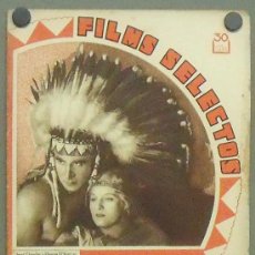 Cine: ON11 JANET CHANDLER GEORGE O'BRIEN INDIOS GARY COOPER REVISTA ESPAÑOLA FILMS SELECTOS FEBRERO 1933