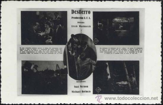 Kino: PUBLICIDAD DE LA PEL&Iacute;CULA &rdquo;DESTIERRO&rdquo; -A&Ntilde;OS 30