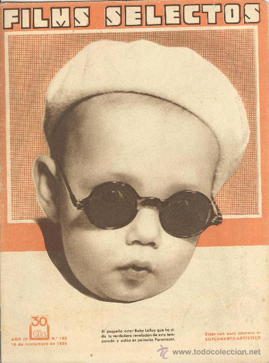 Cine: films selectos a&ntilde;o 1933, n&ordm; 162. - Foto 1