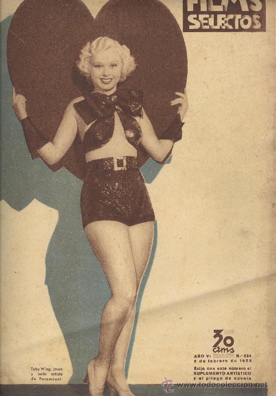 Cine: films selectos a&ntilde;o 1935, n&ordm; 224 - Foto 1