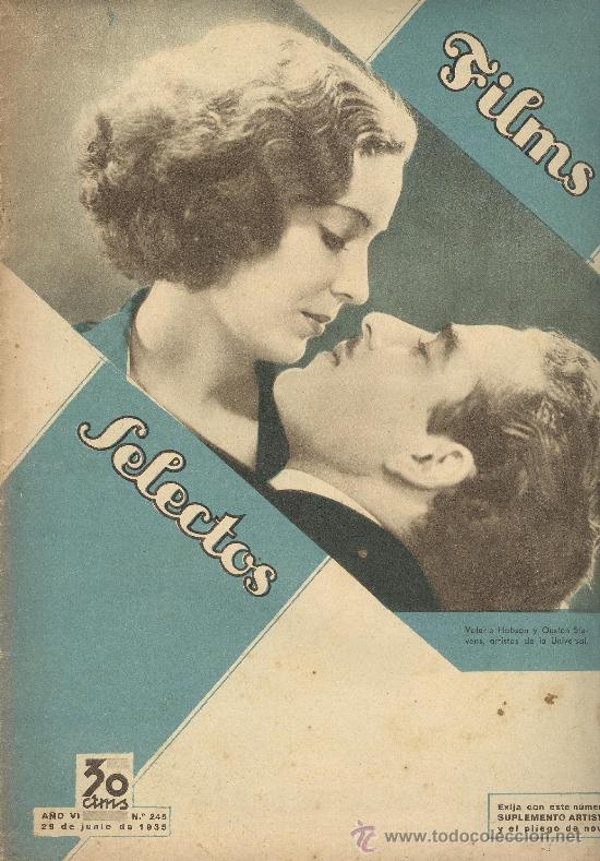 Cine: films selectos a&ntilde;o 1935, n&ordm; 245 - Foto 1