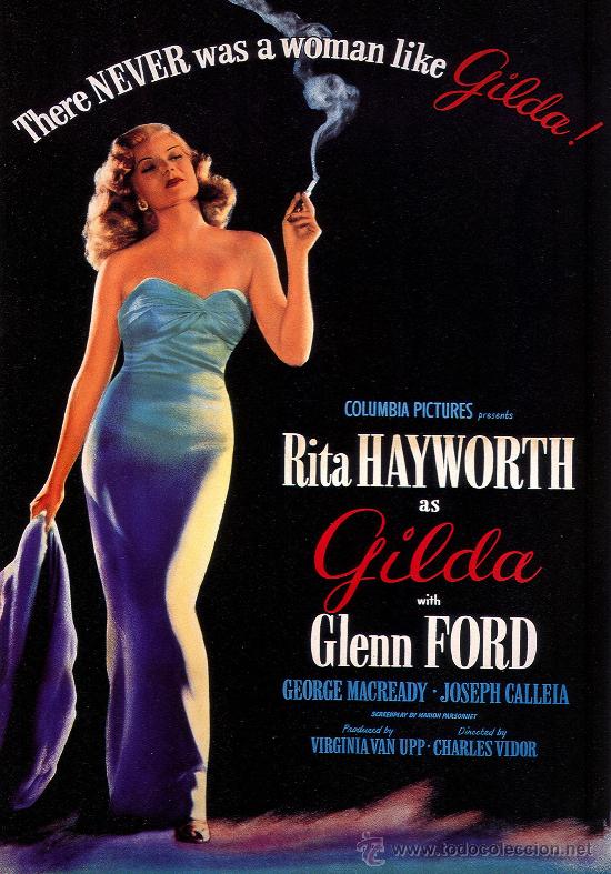 Kino: LAMINA  CARTEL CINE CL&Aacute;SICO. GILDA..