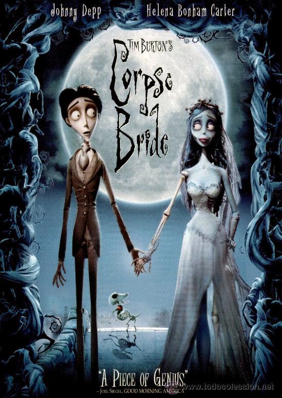 Kino: LAMINA CARTEL CINE  50 X 70 cm. LA NOVIA CADAVER.