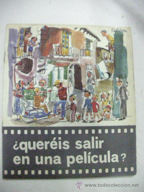 Cine: ANTIGUO LIBRO &iquest;QUEREIS SALIR EN UNA PELICULA?