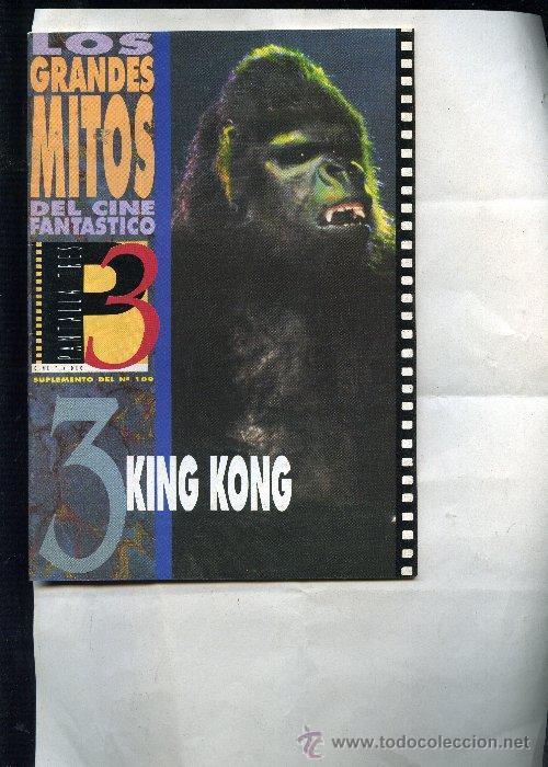 Cin&eacute;ma: suplemento revista cine PANTALLA 3  n&ordm; 3 KING KONG