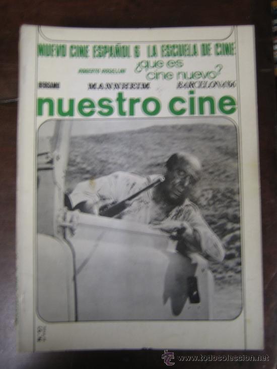 Cinema: Revista Nuestro cine N&ordm; 57 nuevo cine espa&ntilde;ol