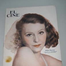 Cine: ANTIGUA REVISTA **EL CINE** SEMANARIO CINEMATOGRAFICO ESPAÑOL CON LILIAN HARVEY Nº 27 DE 1935