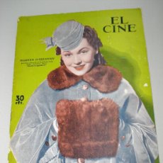 Cine: ANTIGUA REVISTA **EL CINE** SEMANARIO CINEMATOGRAFICO ESPAÑOL CON MAUREN O'SULLIVAN Nº 23 DE 1935