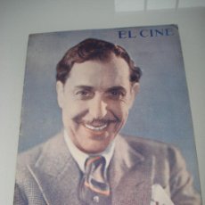 Cine: ANTIGUA REVISTA **EL CINE** SEMANARIO CINEMATOGRAFICO ESPAÑOL CON ERNESTO VILCHES FEB.. DE 1932
