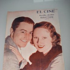 Cine: ANTIGUA REVISTA **EL CINE** SEMANARIO CINEMATOGRAFICO ESPAÑOL CON ROBERT YOUNG Nº 25 DE 1933