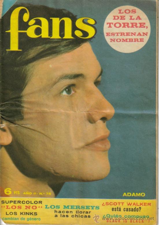 Cinema: MAGAZINE FANS 1966 N&ordm;45 (ADAMO) SPAIN