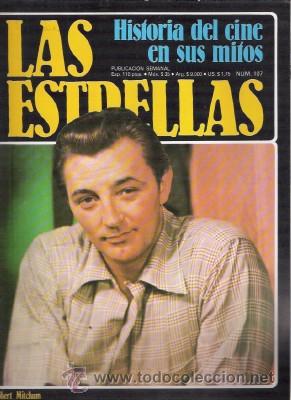 Cin&eacute;ma: HISTORIA DEL CINE EN SUS MITOS, LAS ESTRELLAS, N&ordm; 107, R. MITCHUM, G. COOPER Y P. GODDARD, DE 1982