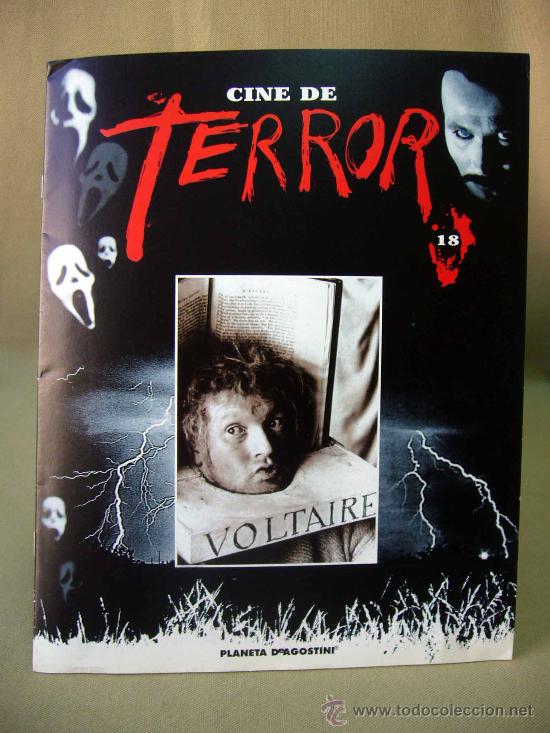 Cinema: FASCICULO, CINE DE TERROR, PLANETA DE AGOSTINI,, MARQUES DE SADE