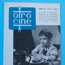 Cine: REVISTA OTRO CINE Nº 17 (AÑO III) 1955. SECCION DE CINEMA AMATEUR, CENTRO EXCURSIONISTA DE CATALUÑA. Lote 31812046