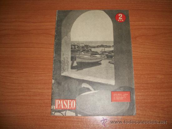 Cine: REVISTA PASEO N&ordm; 78 EN PORTADA TYRONE POWER Y JULIETTE GRECO