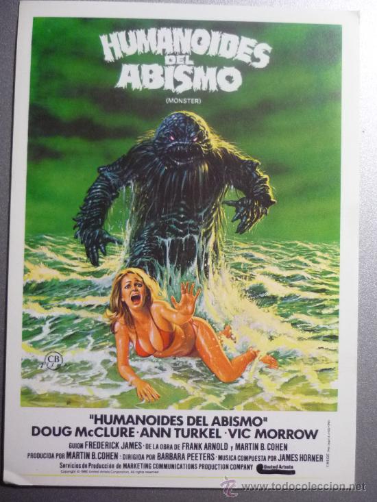 Kino: HUMANOIDES DEL ABISMO COPIA IMPRENTA CARTEL