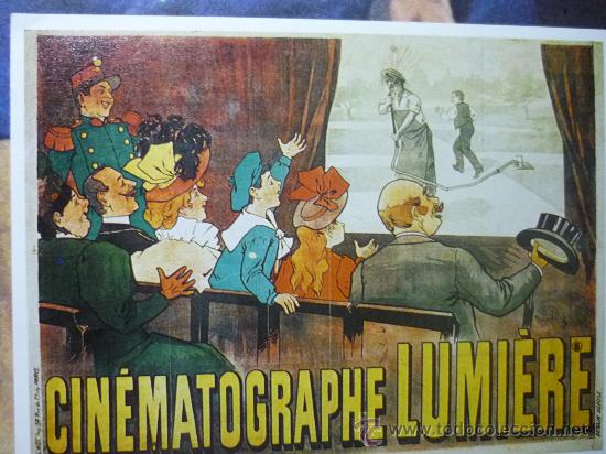 Kino: CARTEL CINEMATOGRAPHE LUMIERE RECORTE REVISTA15 X10