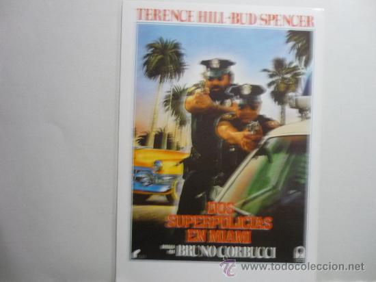 Kino: DOS SUPERPOLICIAS EN MIAMI REPROD. CARTEL IMPRENTA