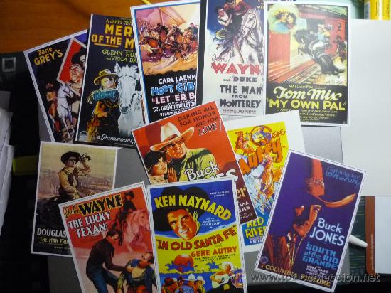 Kino: LOTE 11 CARTELES EXTRANJEROS PELICULAS ANTIGUAS DE CABALLISTAS