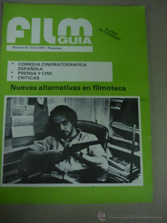 Cinema: revista film guia n&ordm; 14 -enero 1977 - comedia cinematografica espa&ntilde;ola