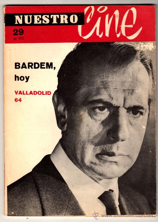 Cinema: NUESTRO CINE N&ordm; 29 PORTADA: ANTONIO CASAS. VALLADOLID 64