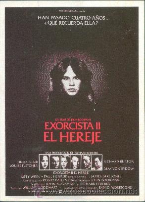 Cine: EXORCISTA II EL HEREJE - Foto 1