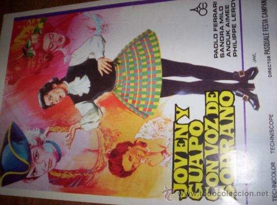 Kino: JOVEN Y GUAPO CON VOZ DE SOPRANO
