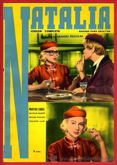 Cinema: REVISTA CINE , NATALIA , ORIGINAL , D8