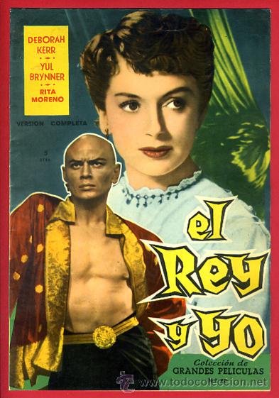 Cinema: REVISTA CINE , EL REY Y YO , ORIGINAL , D19